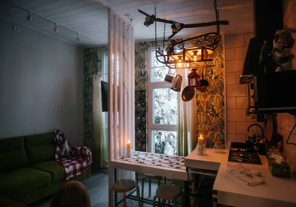 Дом с видом на лес