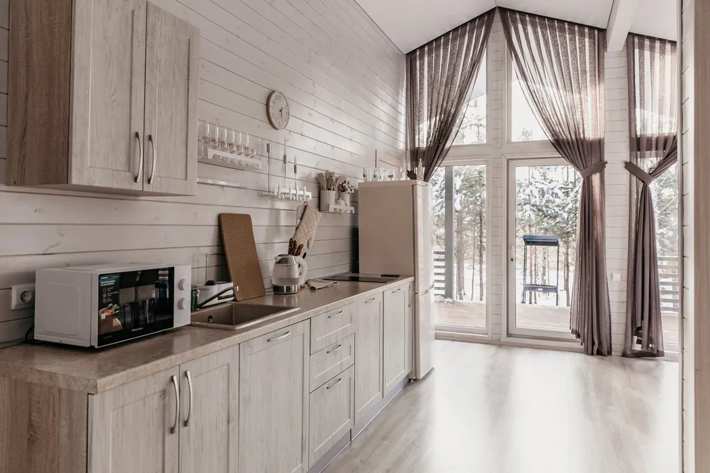 Дом с панорамными окнами