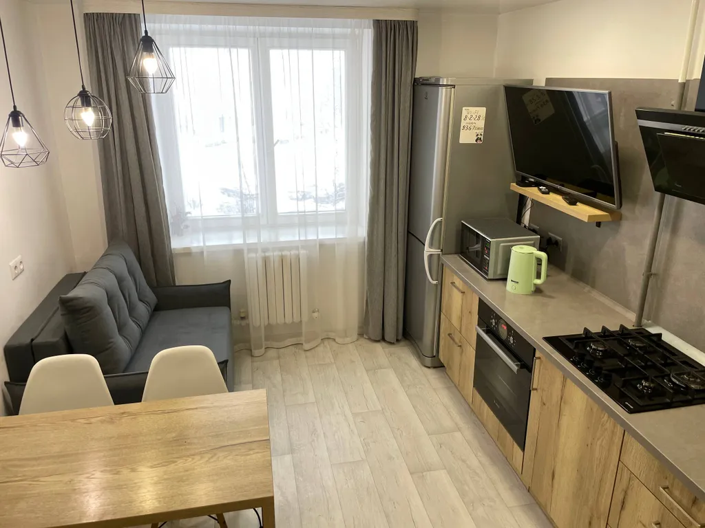 Уютная квартира с двумя спальнями и стильным интерьером