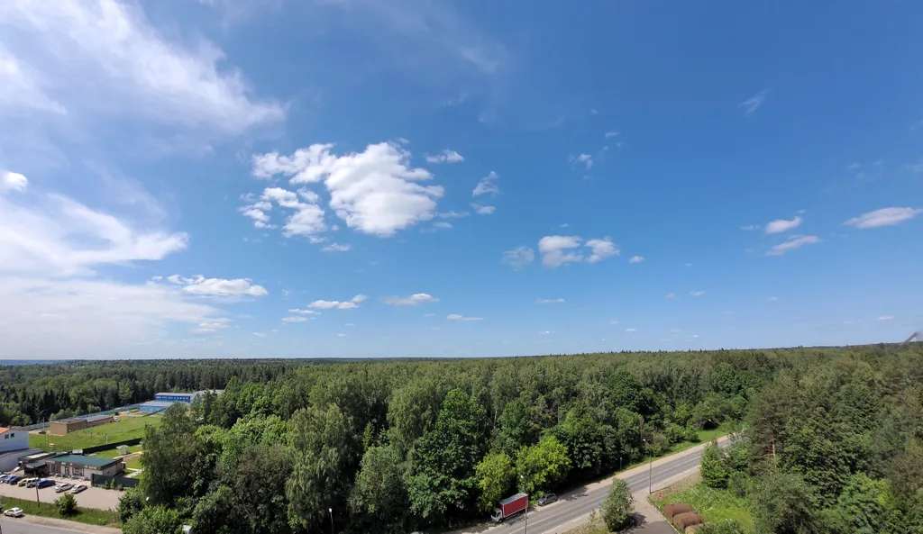 Апартамент-студия с видом на бескрайний лес