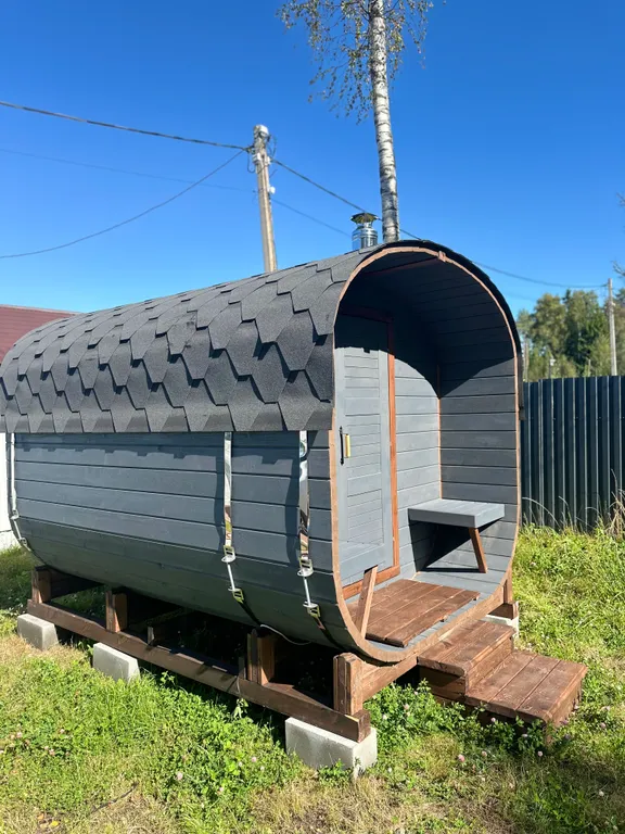 Дом Лахта с  баней на дровах