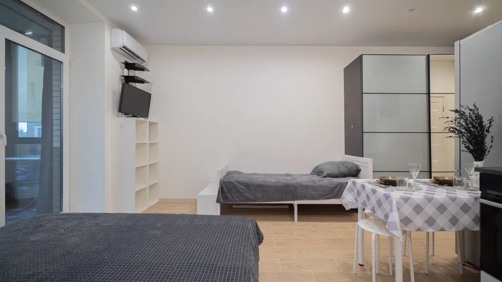 Квартира Квартира Уютная студия в ЖК "Весна" — Апрелевка