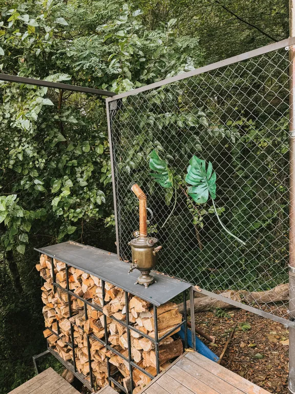 Загородный комплекс с бассейном, баней на дровах и горячим чаном