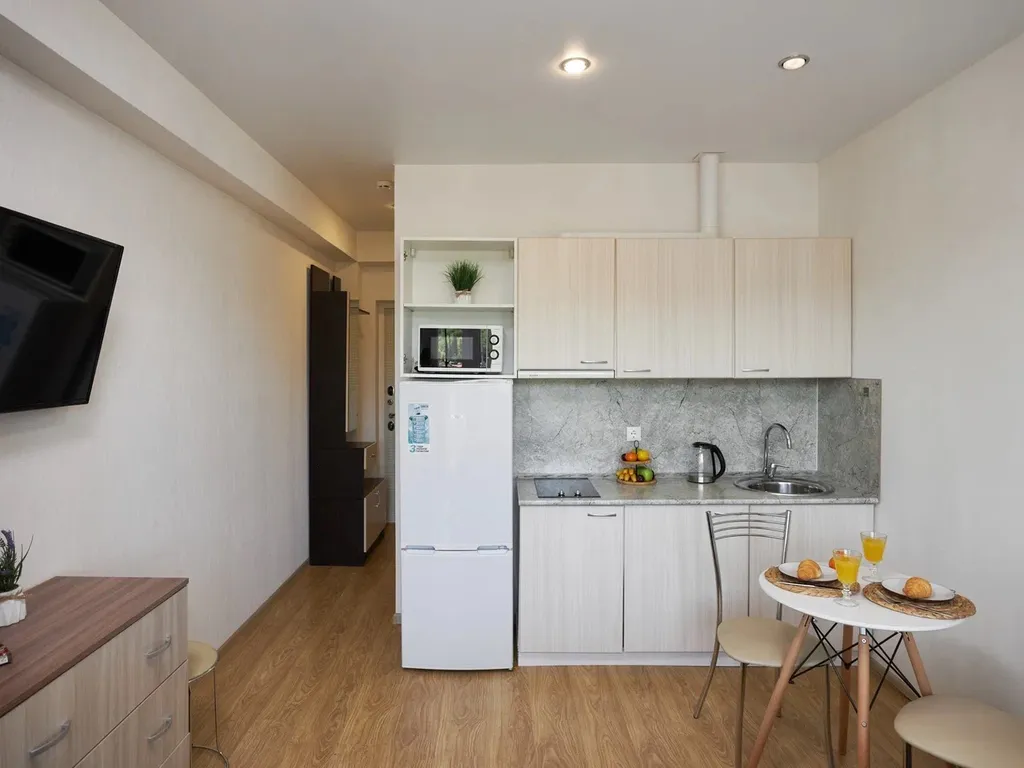 Студия в ЖК Каравелла Португалии с потрясающим видом на горы и море