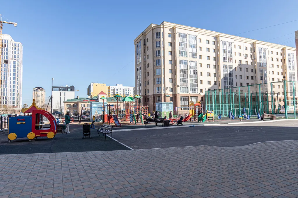 Однокомнатные апартаменты в центре Левого Берега города Астана