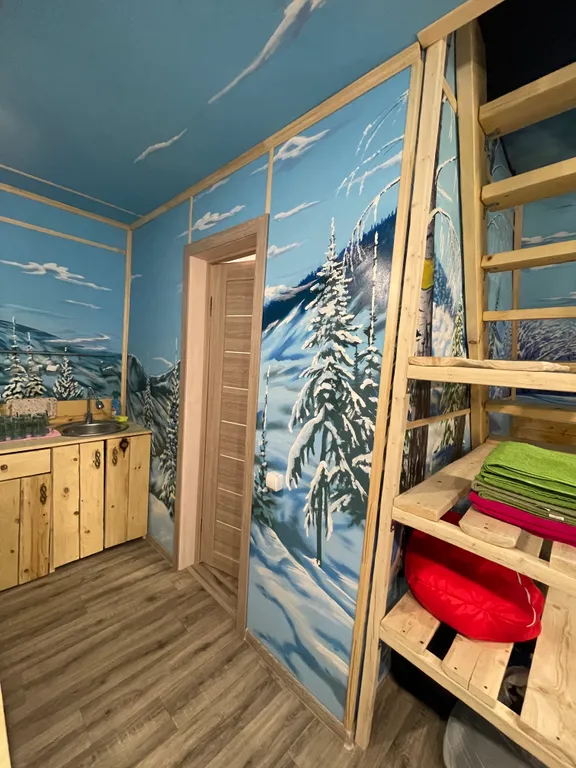 Коттедж Уютный дом с видом на горы — Шерегеш