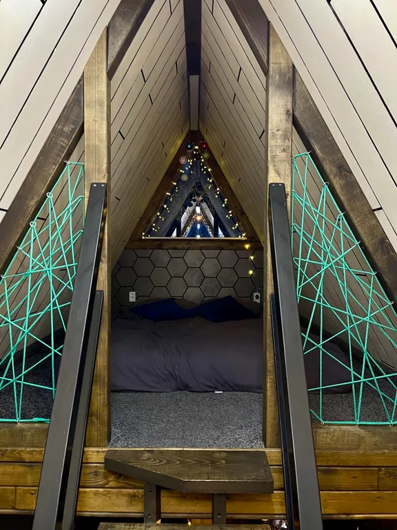 Коттедж Домик в стиле a-frame — Аша