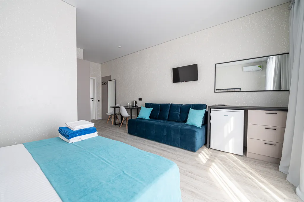 Квартира Квартира Полулюкс10 с балконом и всем необходимым — Дюрсо