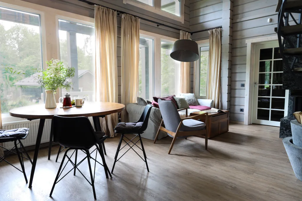 Загородный дом рядом с лесом и озером до 7 гостей - в часе езды от СПб