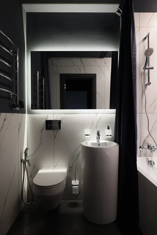 Квартира Квартира Дизайнерская студия в новом жк, свежий ремонт, кондиционер, бойлер — Гатчина