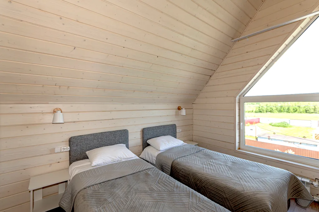 Коттедж с баней и банным чаном