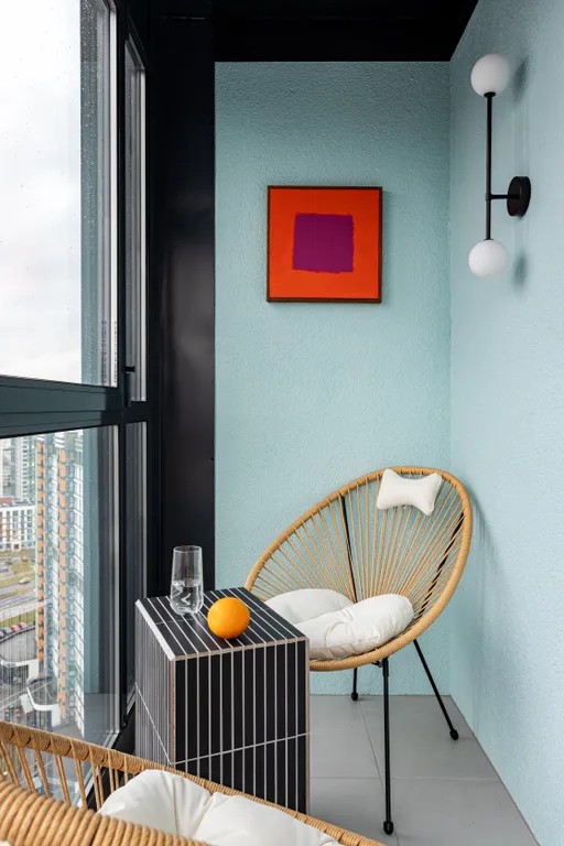 Уютная видовая квартира на 22 этаже в центре квартала Минск-Мир