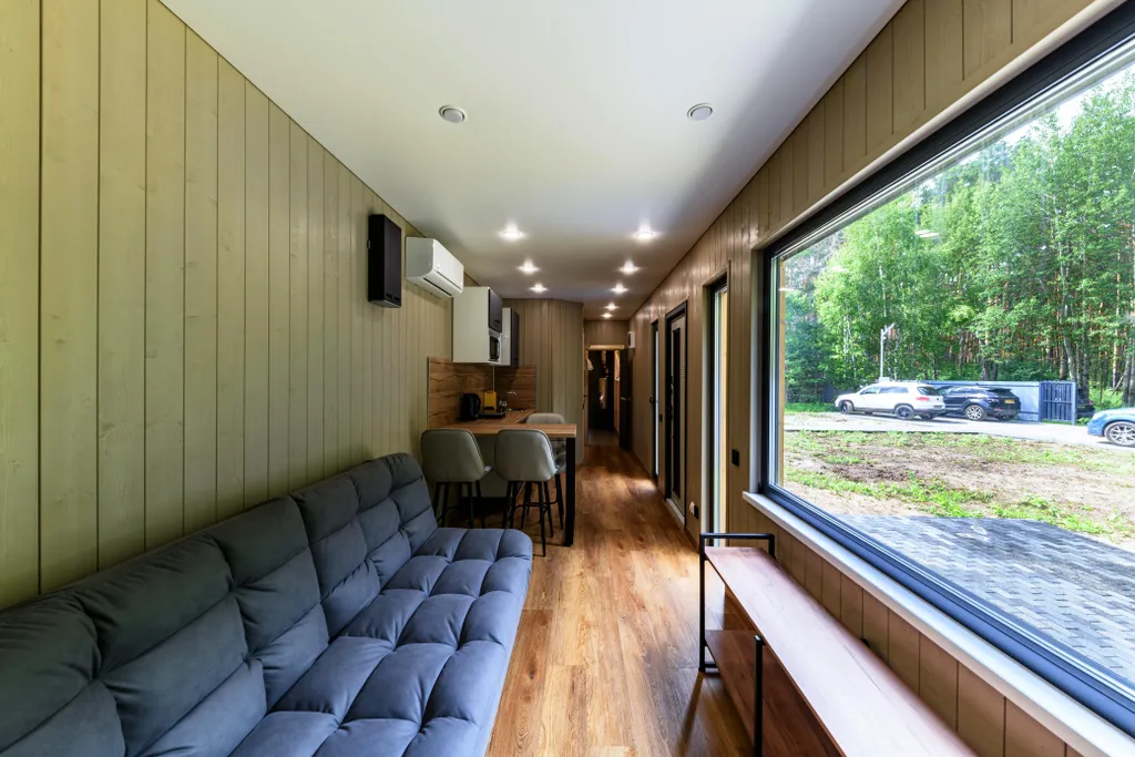 Гостевой дом рыбака с русской баней и банным чаном на терр-и минибазы