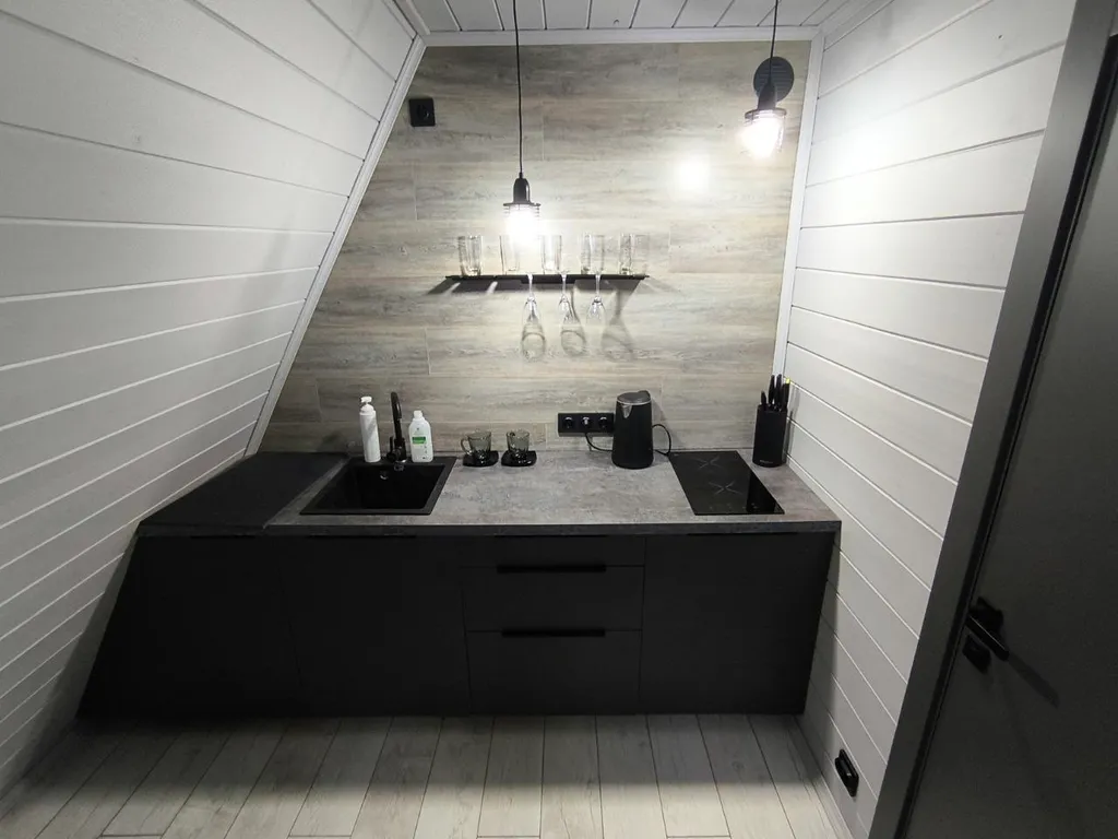 Коттедж Коттедж Новый а-фрейм в черте города — Казань