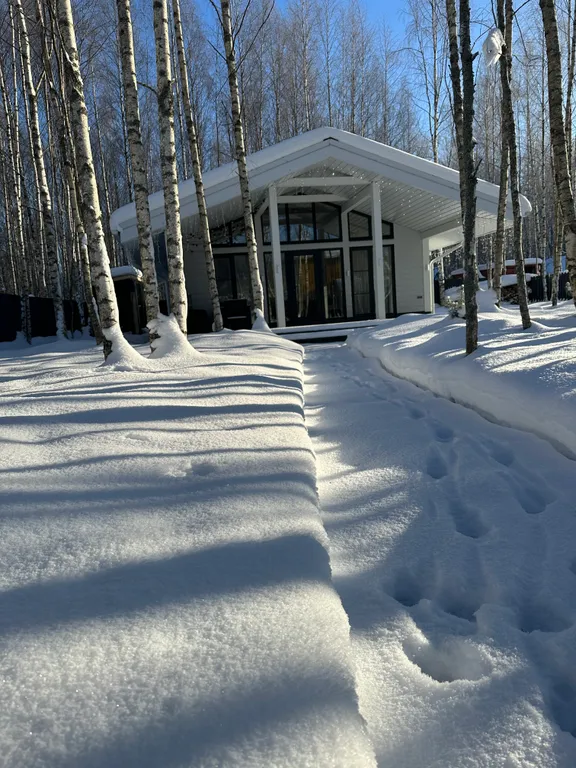 Коттедж в стиле шале в коприно