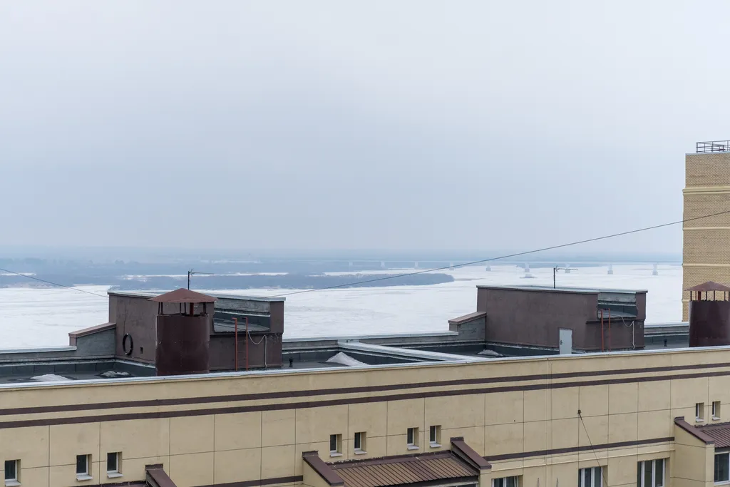 Квартира с видом на реку Зея