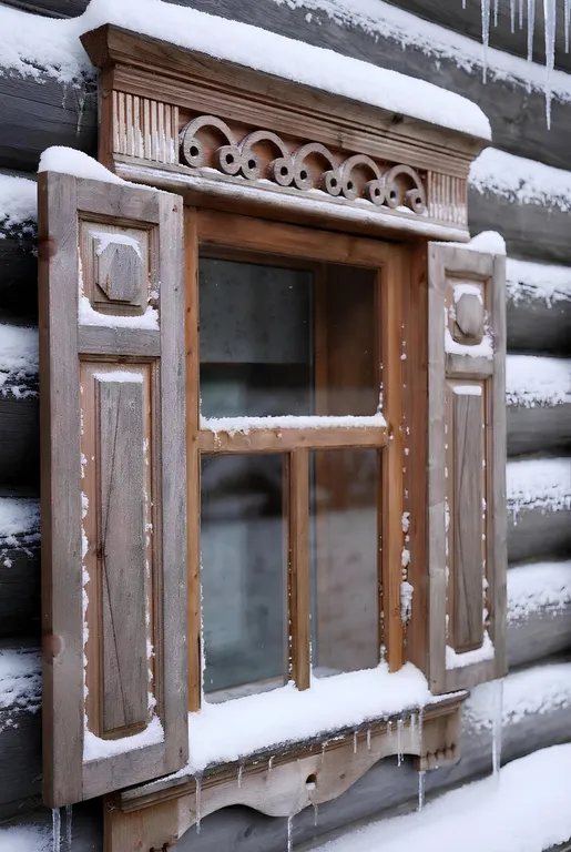 Дом ХIХ века с русской печью