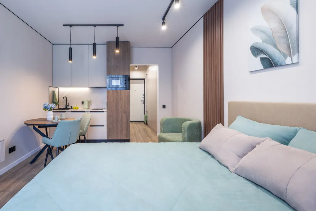 Студия с современным ремонтом в ЖК Летний