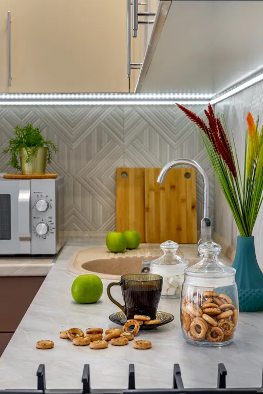 Квартира Квартира "КАРАМЕЛЬ" с персональной парковкой и видом на море — Геленджик