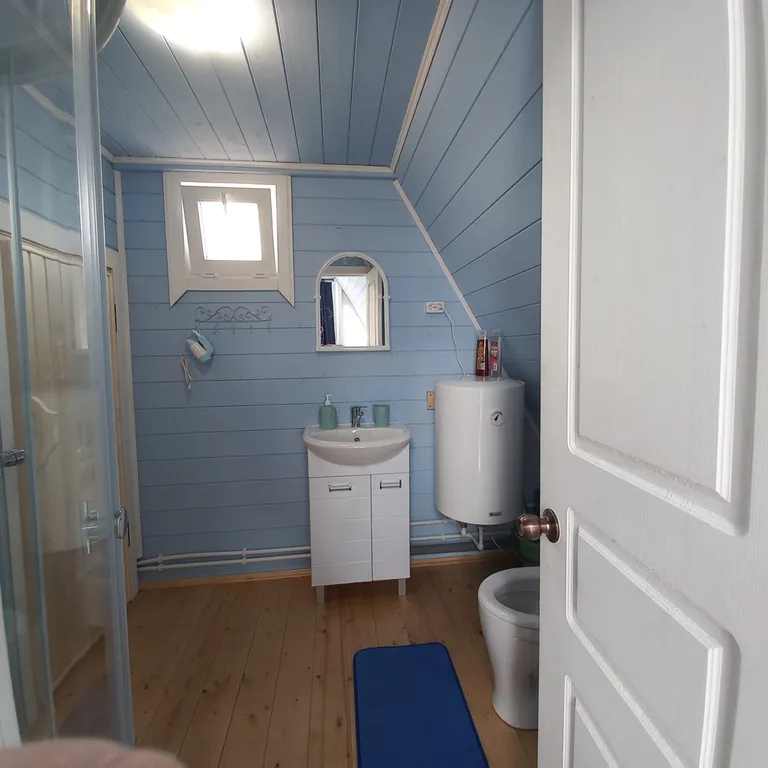 A-frame с сауной