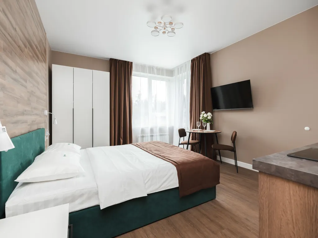 Уютная студия у метро, всё для комфортного проживания