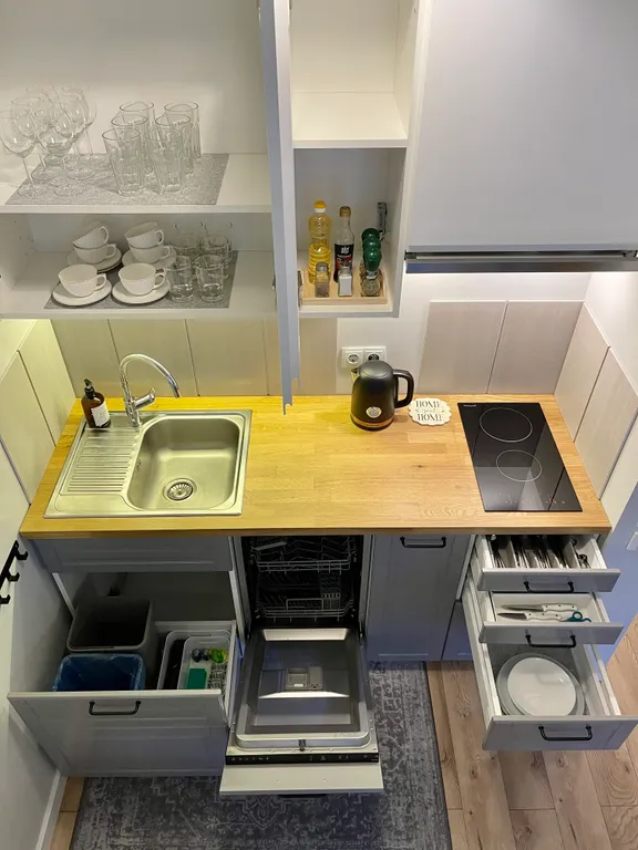 Квартира Апартаменты на берегу реки Охта — Санкт-Петербург