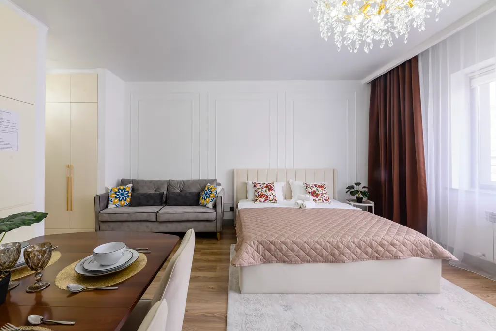 Стильные апартаменты на Аль-Фараби