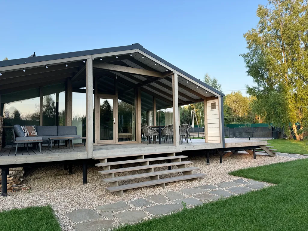 Уютный загородный дом в тишине