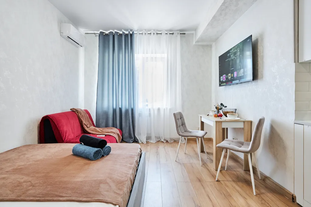 Студия для романтиков, с уютом и комфортом