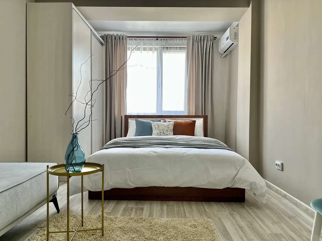 Студия Оазис с видом на Коктобе