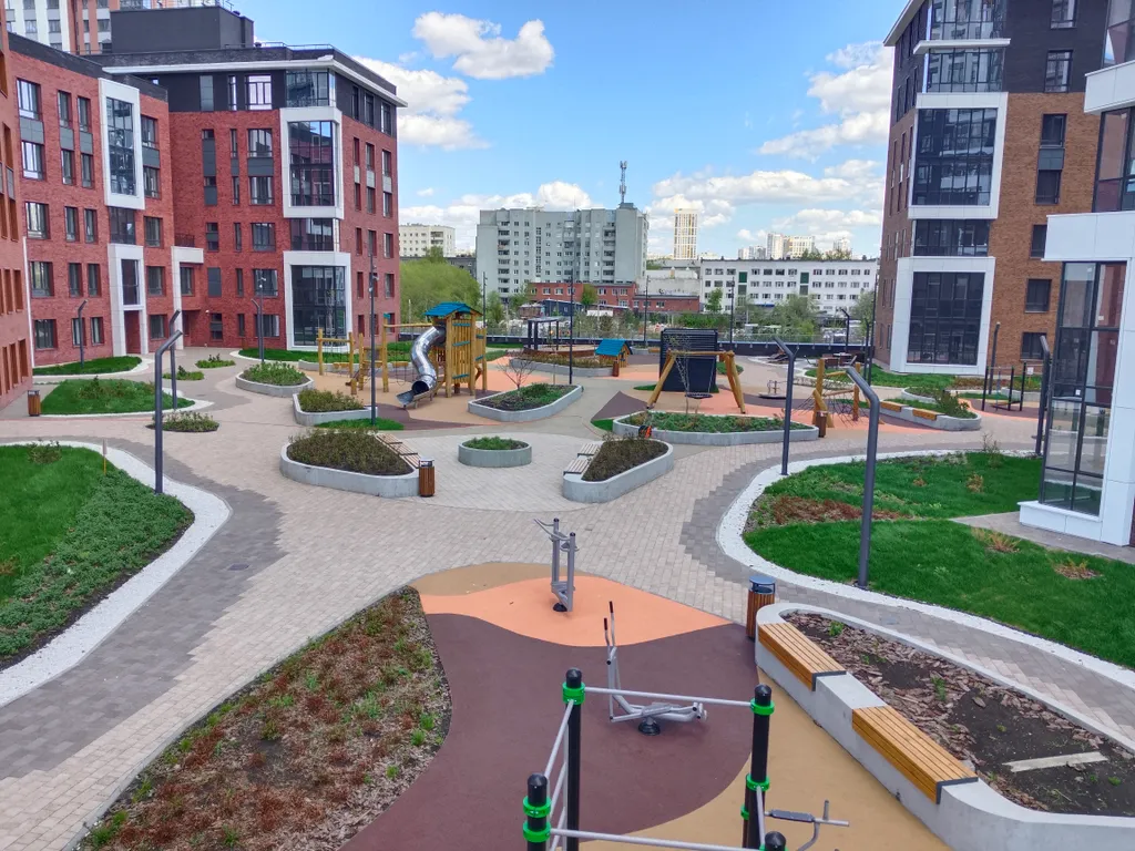 Роскошная квартира в центре с видом на плотнику, Екатерининский парк