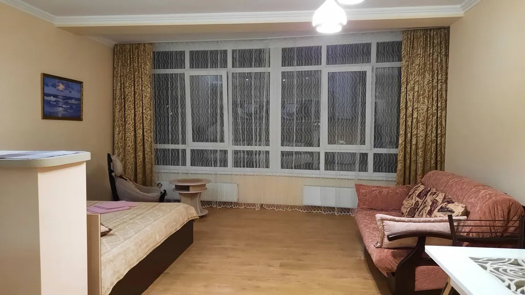 Квартира Уютная однокомнатная квартира с видом на море — Анапа