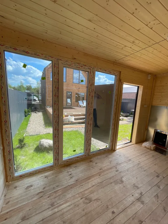 Барнхаус с баней и банным чаном