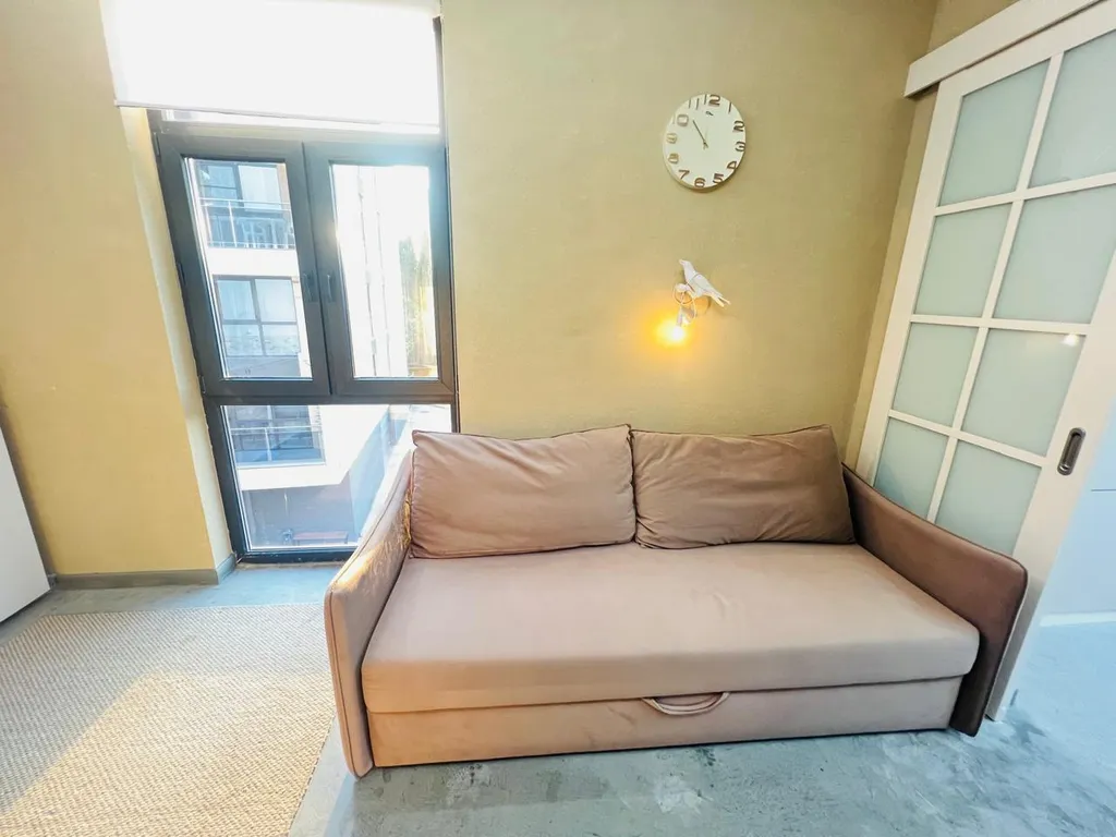 Стильная однокомнатная квартира с балконом