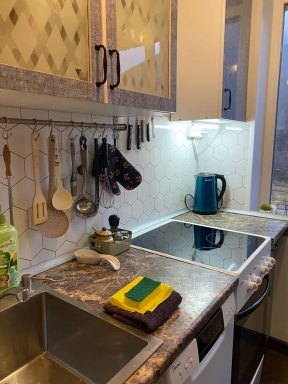 Комфортная трешка c видом на гору Кукис рядом с Тирвасом