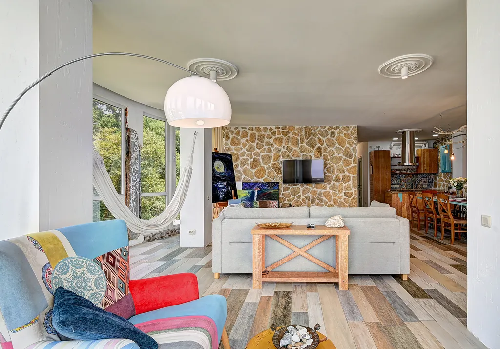 Евро 3-комнатная квартира дизайнера в 100 м от моря Я на Море