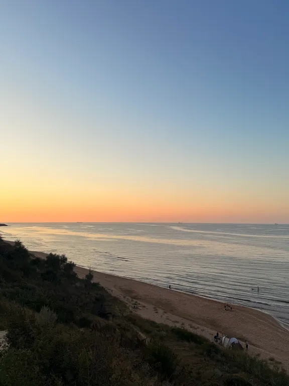 Коттедж Дом А-фрейм на берегу моря, бассейн, баня — Кучугуры