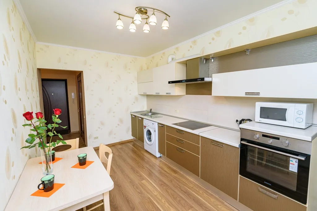 Просторная современная 1-комнатная квартира в центре