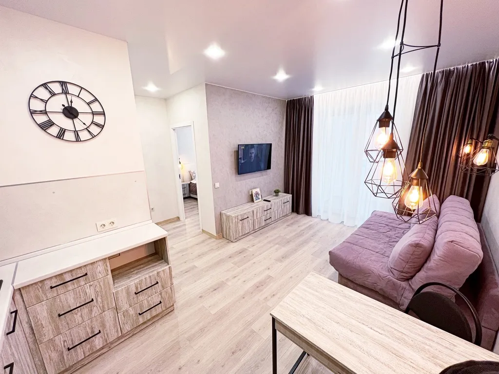 Квартира Стильные 2-комнатные апартаменты в центре ЖК бизнес-класса Тихий центр — аренда посуточно в Киров