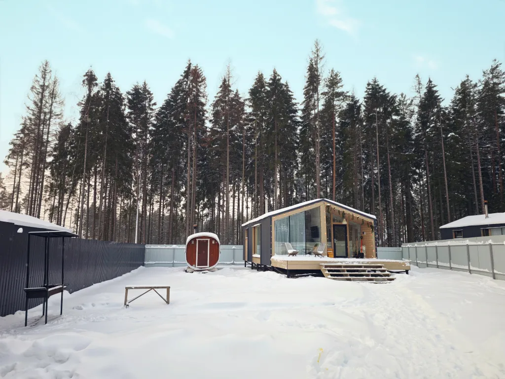 Дом семейный с баней