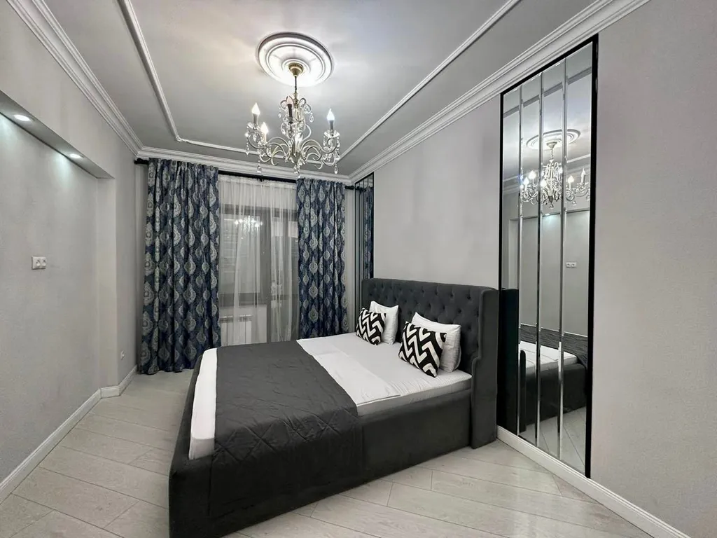 Квартира Стильная двухкомнатная квартира рядом с метро алатау — Алматы