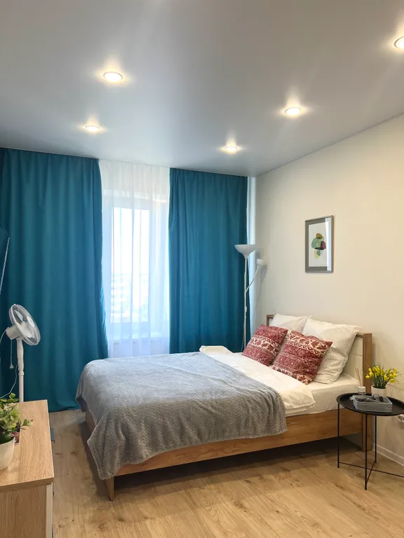 уютная квартира в новом доме.