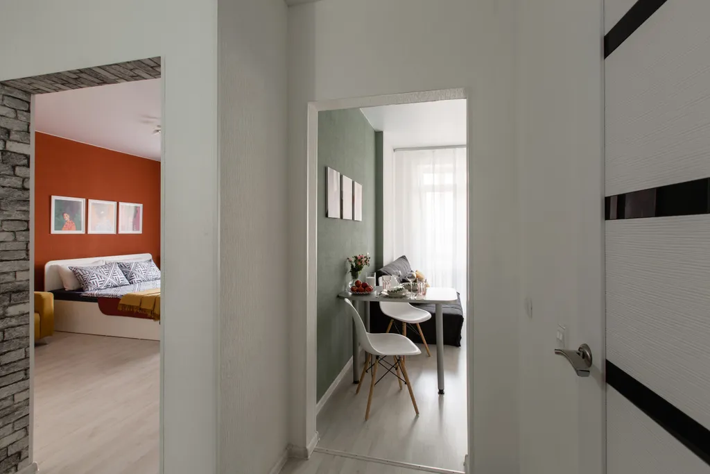 4 Угла: просторная 1К в ЖК Ривьера, Горького, 161