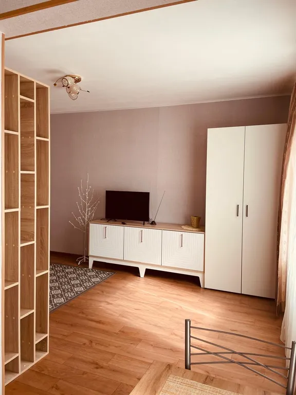 1 комнатная квартира в тихом районе с озером (3 гостя)