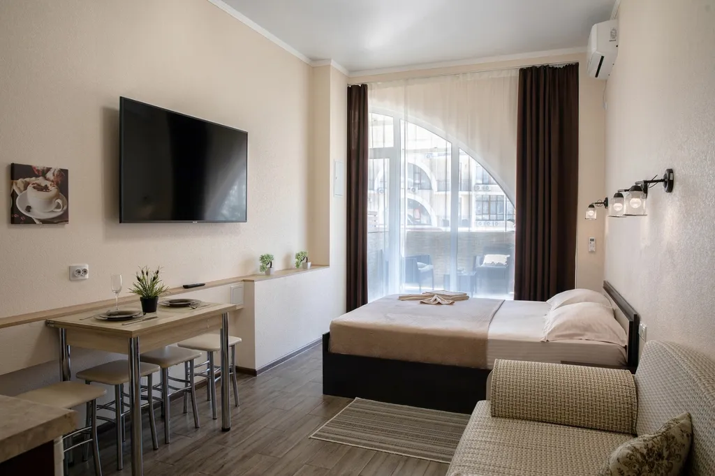 Квартира Квартира Студия у моря — Геленджик