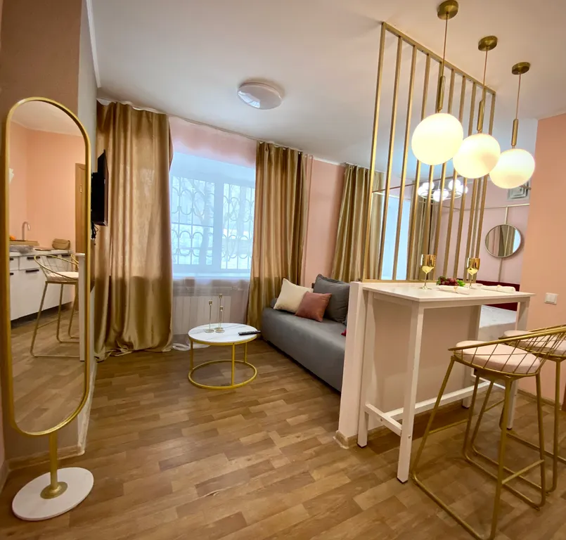 Квартира Стильная квартира в самом центре Pink — Хабаровск