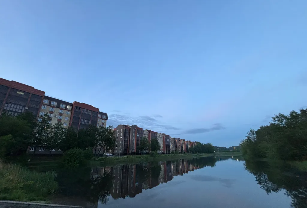 Квартира с видом на пруд и лес