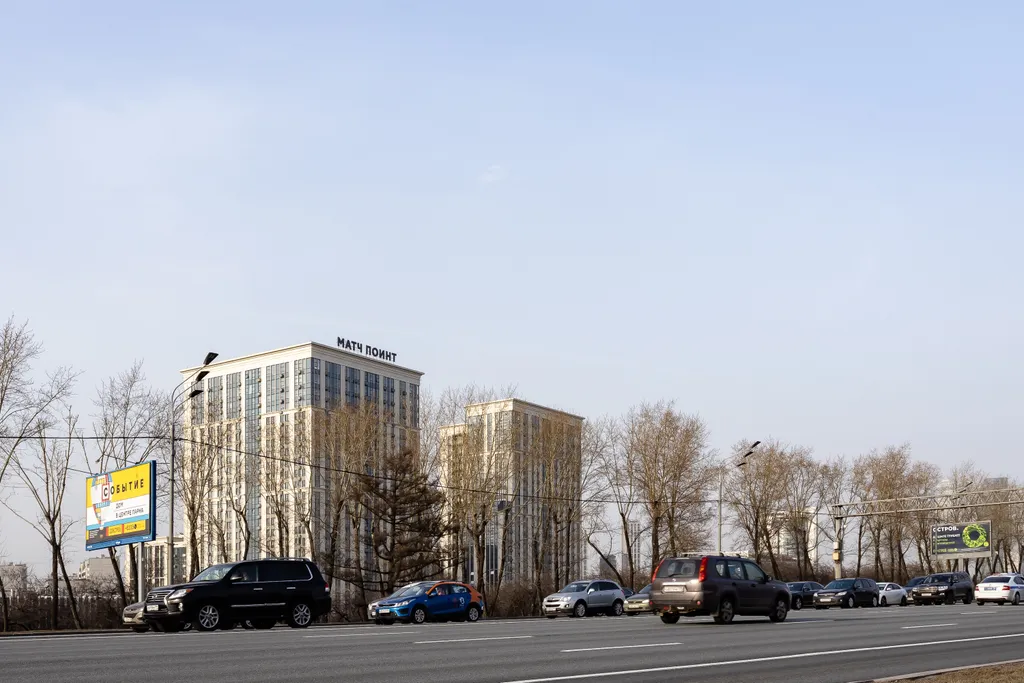 Вид на комплекс с Кутузовского проспекта