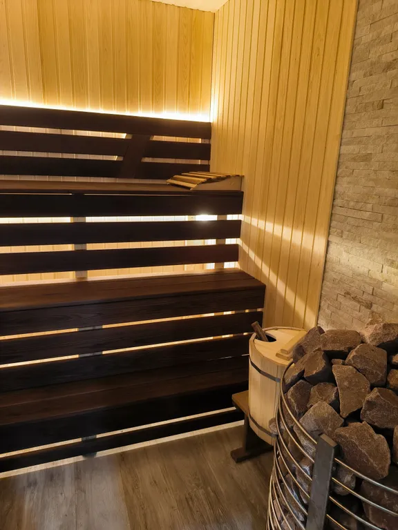 Коттедж с баней и чаном