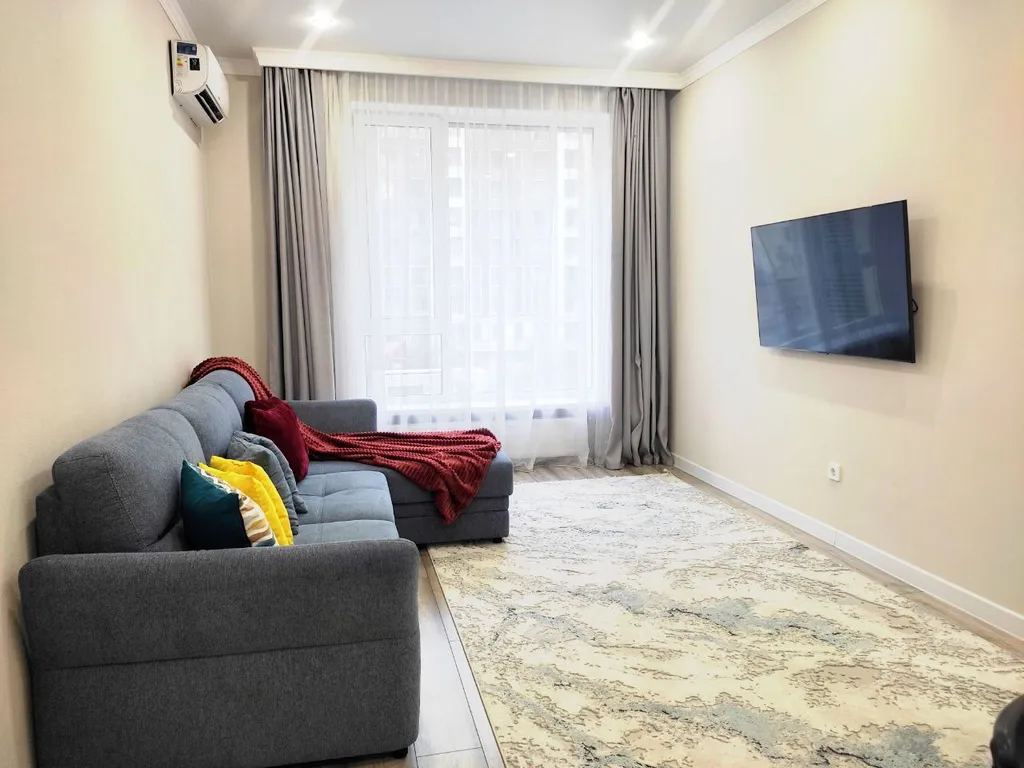 Квартира Уютная квартира в пастельных тонах Эстет — Алматы